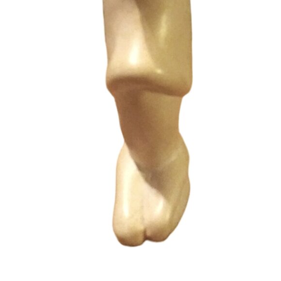 African Soapstone Figurine Sculpture, Hand Carved Soapstone Woman, Home Decor - Picture 7 of 9